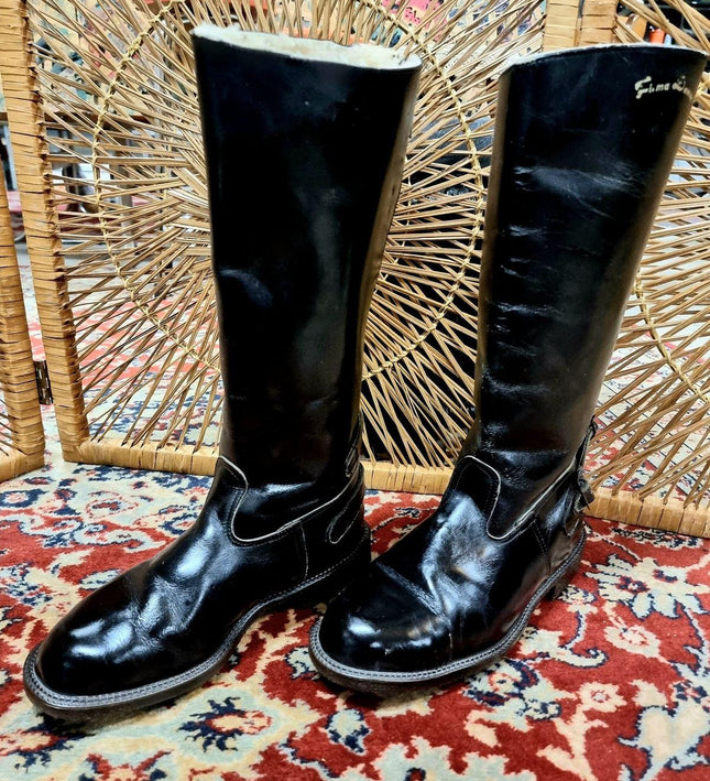 Vintage 50s / 60s Firma Damon Biker Boots - Yatva