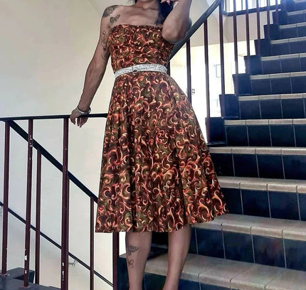 Vintage 50's Tube Dress - Yatva