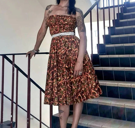 Vintage 50's Tube Dress - Yatva