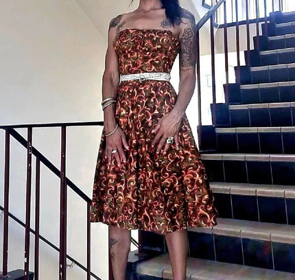 Vintage 50's Tube Dress - Yatva