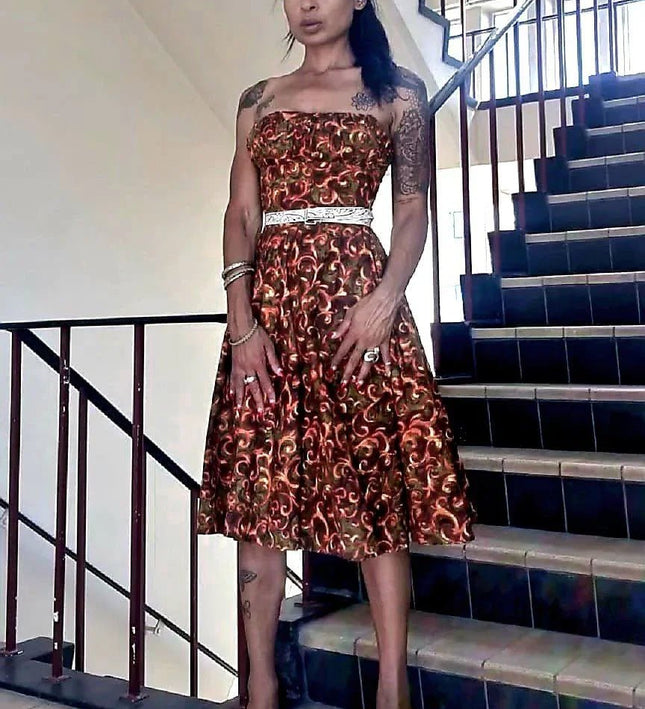 Vintage 50's Tube Dress - Yatva