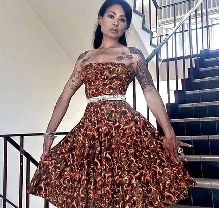Vintage 50's Tube Dress - Yatva