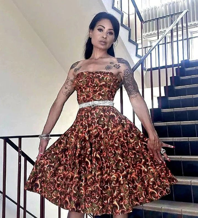 Vintage 50's Tube Dress - Yatva