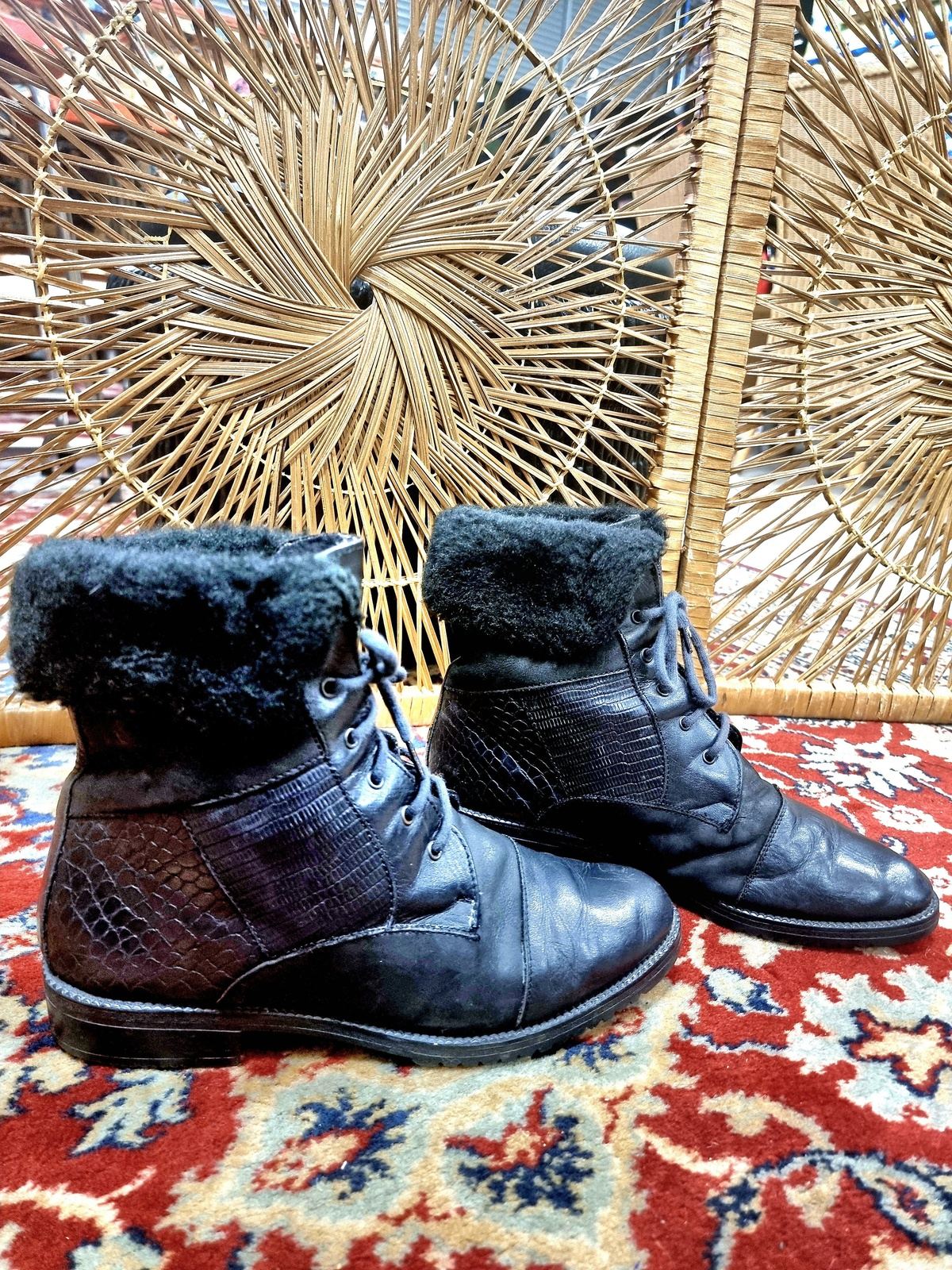 Vintage 80's 5th Avenue Ankle Boots