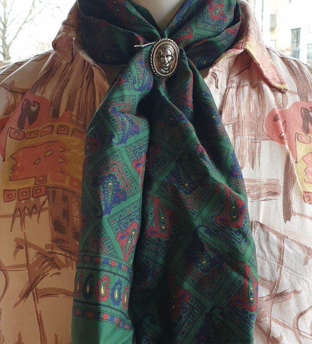 Vintage 60´s / 70´s Paisley Scarf - Yatva