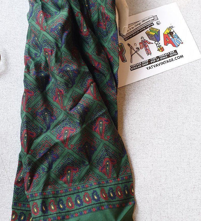 Vintage 60´s / 70´s Paisley Scarf - Yatva