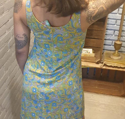 Vintage 60´s Psychedelic Dress - Yatva