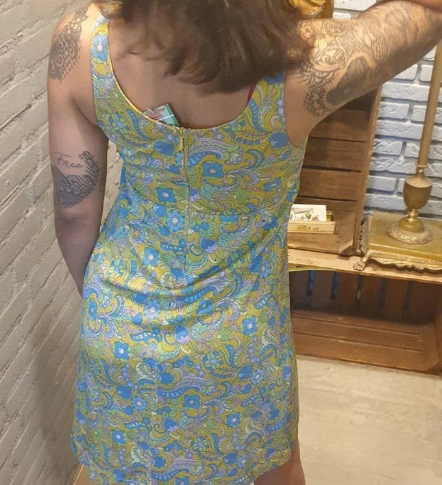 Vintage 60´s Psychedelic Dress - Yatva