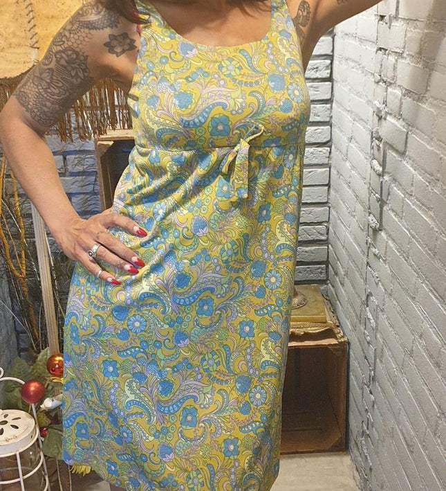 Vintage 60´s Psychedelic Dress - Yatva