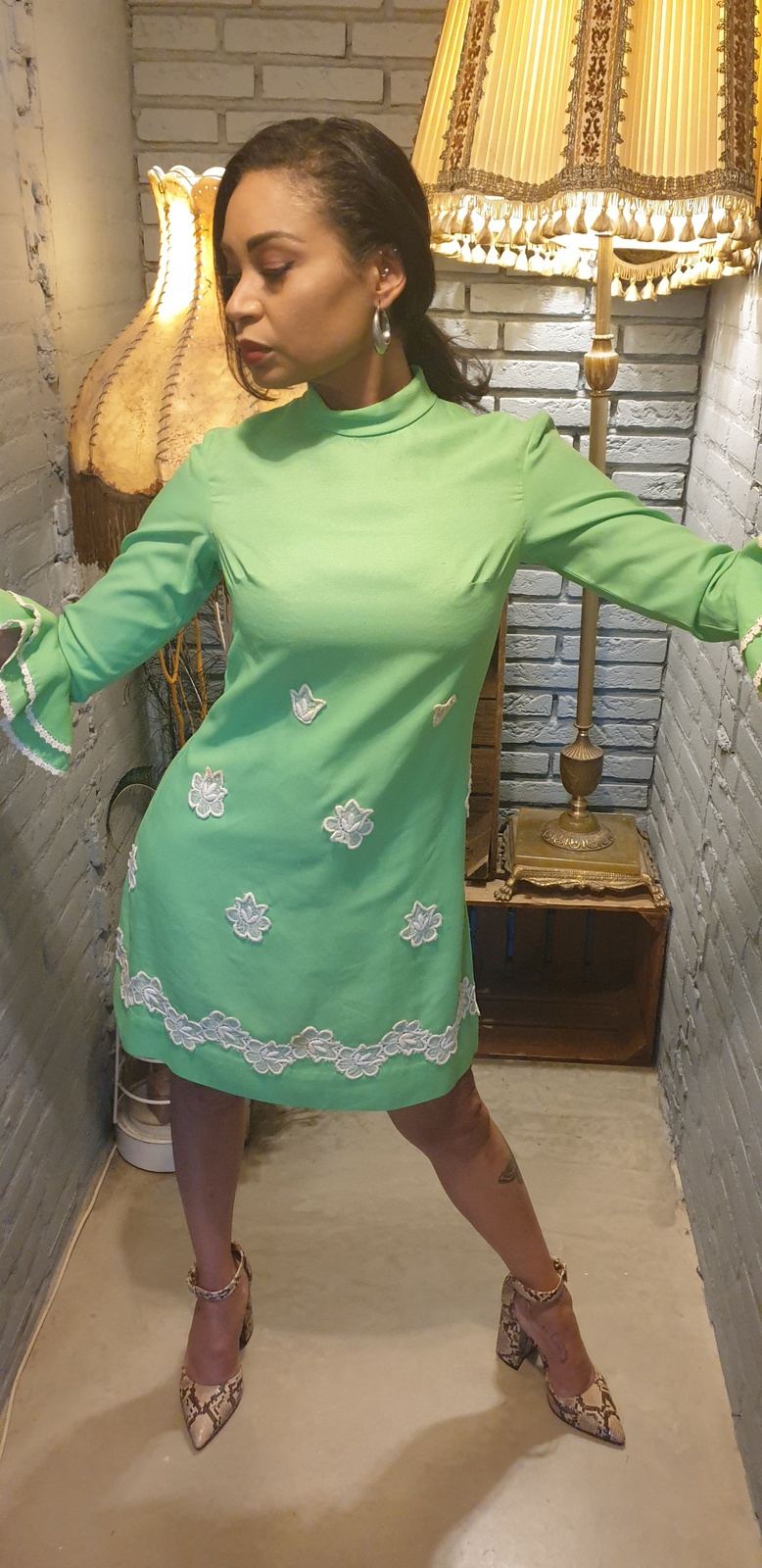 Vintage 60´s Hand Made Tunic Dress