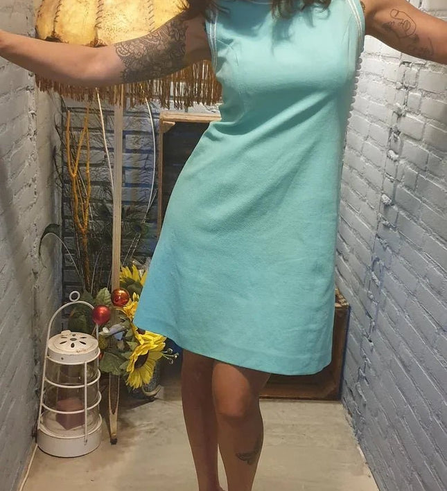 Vintage 60's Tunic Dress - Yatva