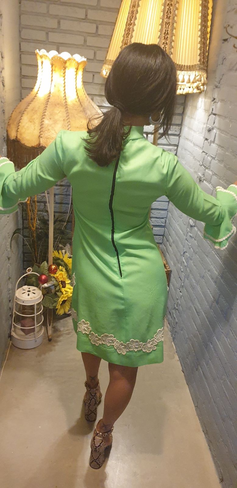 Vintage 60´s Hand Made Tunic Dress