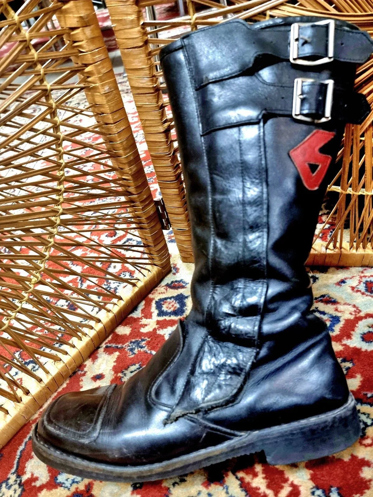 Vintage 70s / 80s Biker Boots – Yatva Vintage 70s / 80s Biker Boots – Yatva