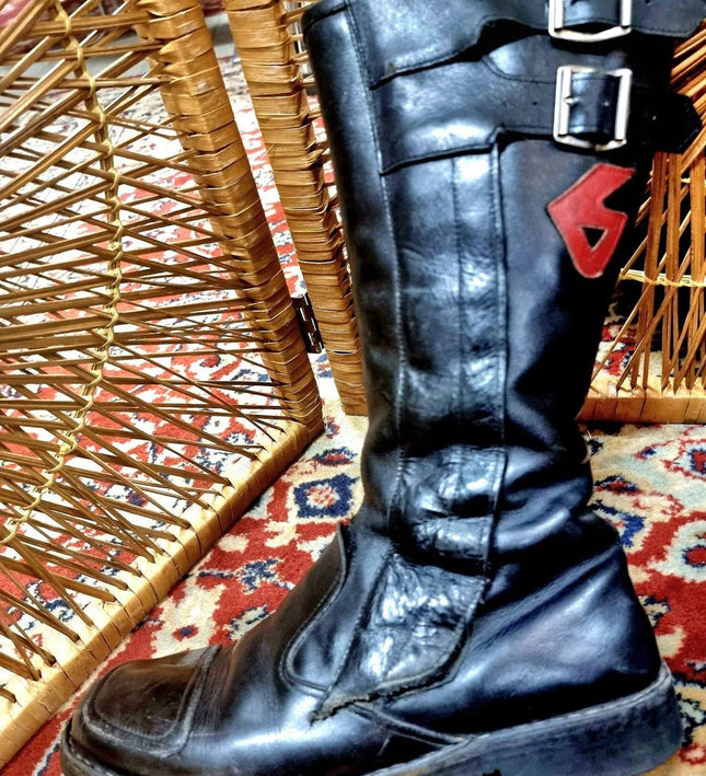 Vintage 70s / 80s Biker Boots - Yatva