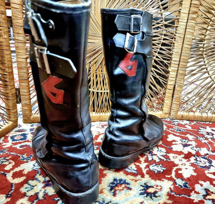Vintage 70s / 80s Biker Boots - Yatva