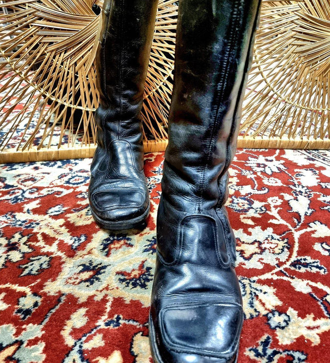 Vintage 70s / 80s Biker Boots - Yatva