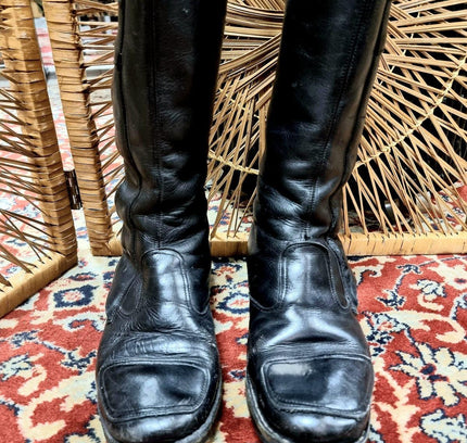 Vintage 70s / 80s Biker Boots - Yatva