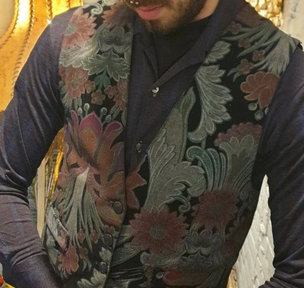 Vintage 70s / 80s Gilet Waist Coat - Yatva
