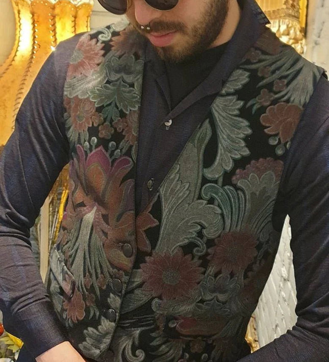 Vintage 70s / 80s Gilet Waist Coat - Yatva