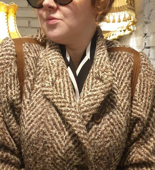 Vintage 70´s / 80's Pure New Wool Coat - Yatva