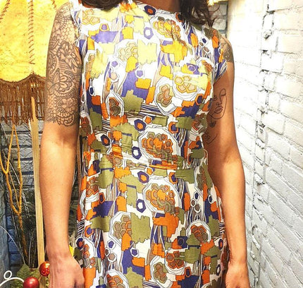 Vintage 70s /80s Widamo Dress - Yatva