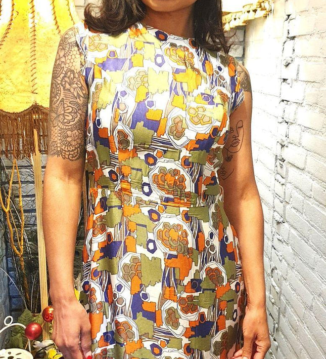 Vintage 70s /80s Widamo Dress - Yatva
