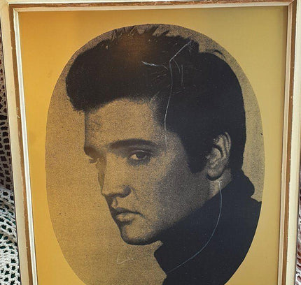 Vintage 70s Elvis Picture - Yatva