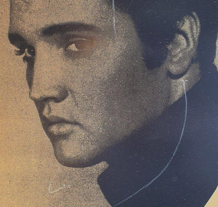 Vintage 70s Elvis Picture - Yatva