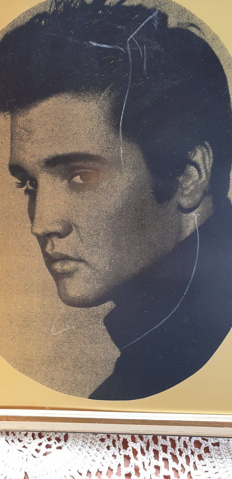 Vintage 70s Elvis Picture