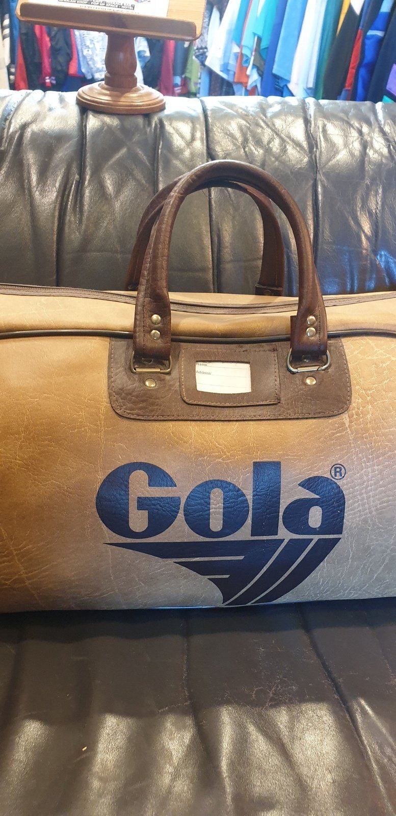 Vintage 70s Gola Holdall Bag