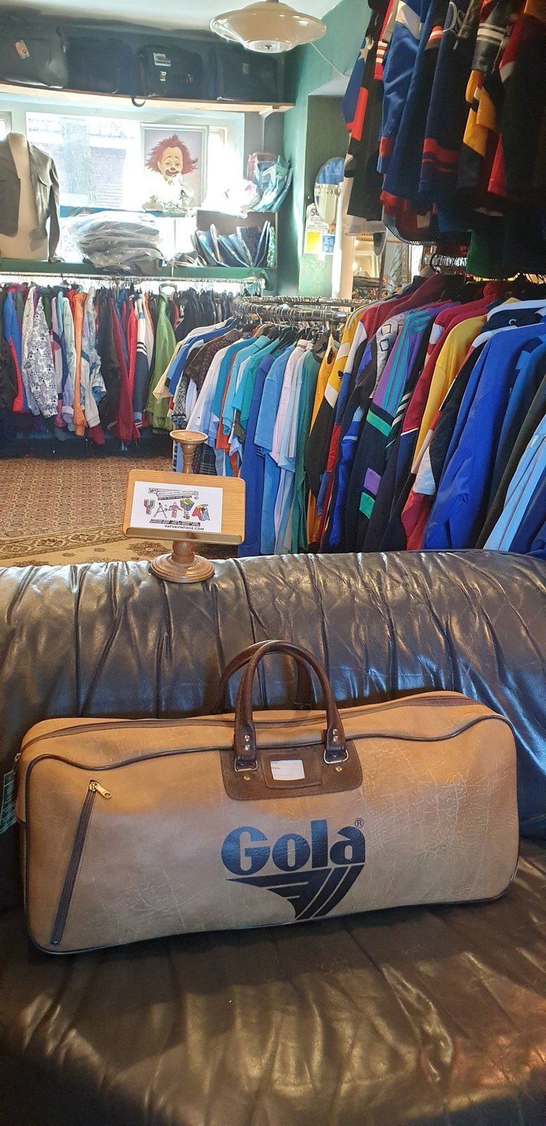 Vintage 70s Gola Holdall Bag