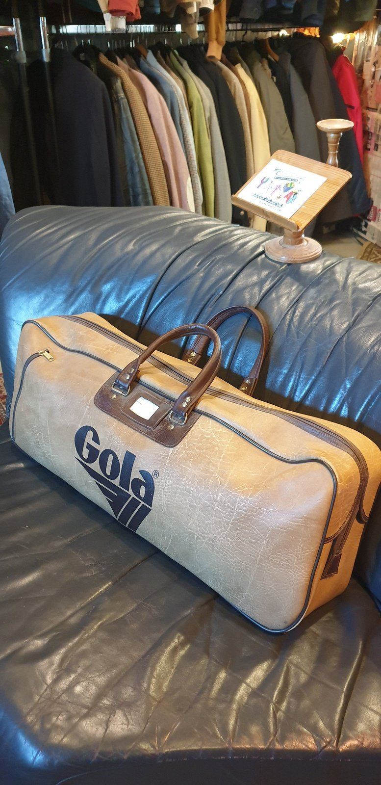 Vintage 70s Gola Holdall Bag