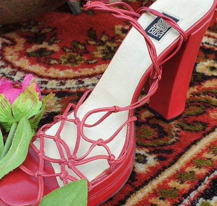 Vintage 70s Platform Shoes by Biba - Yatva