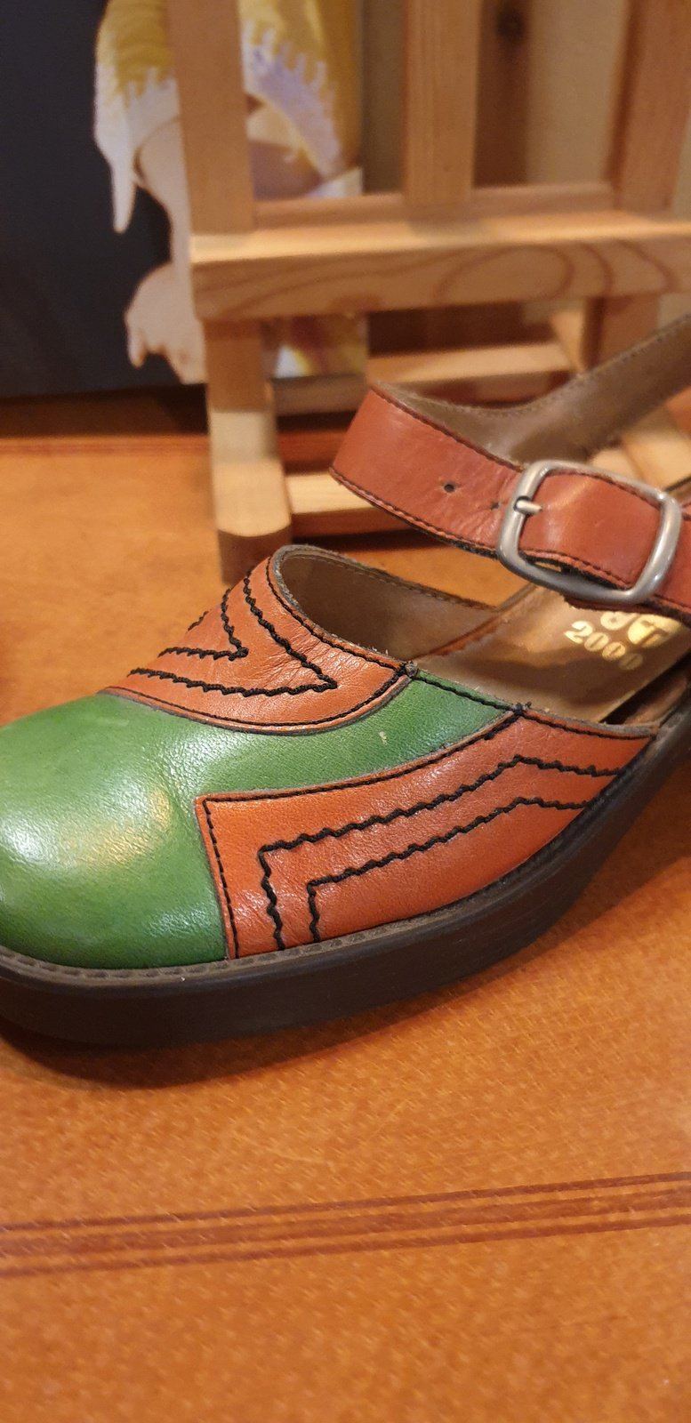 Vintage 70´s Young Slingback Shoes