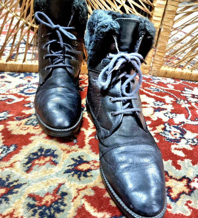 Vintage 80's 5th Avenue Ankle Boots - Yatva