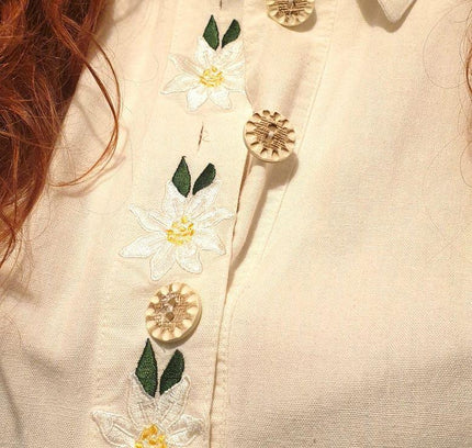 Vintage 80s / 90s Sixth Sense Traditional Shirt - Yatva