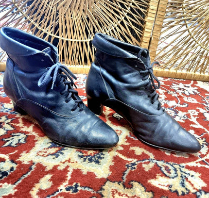 Vintage 80s Ankle Boots - Yatva