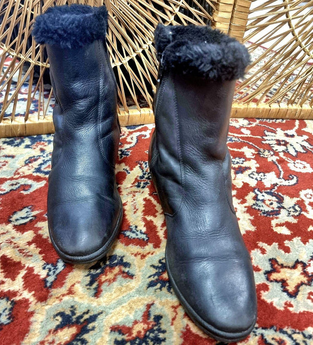 Vintage 80s Ankle Boots - Yatva