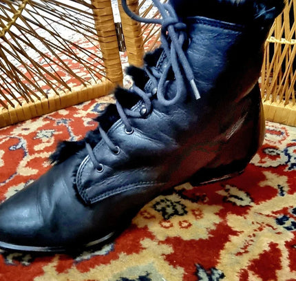 Vintage 80s Ankle Boots - Yatva