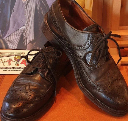 Vintage 80's Brogue Shoes - Yatva