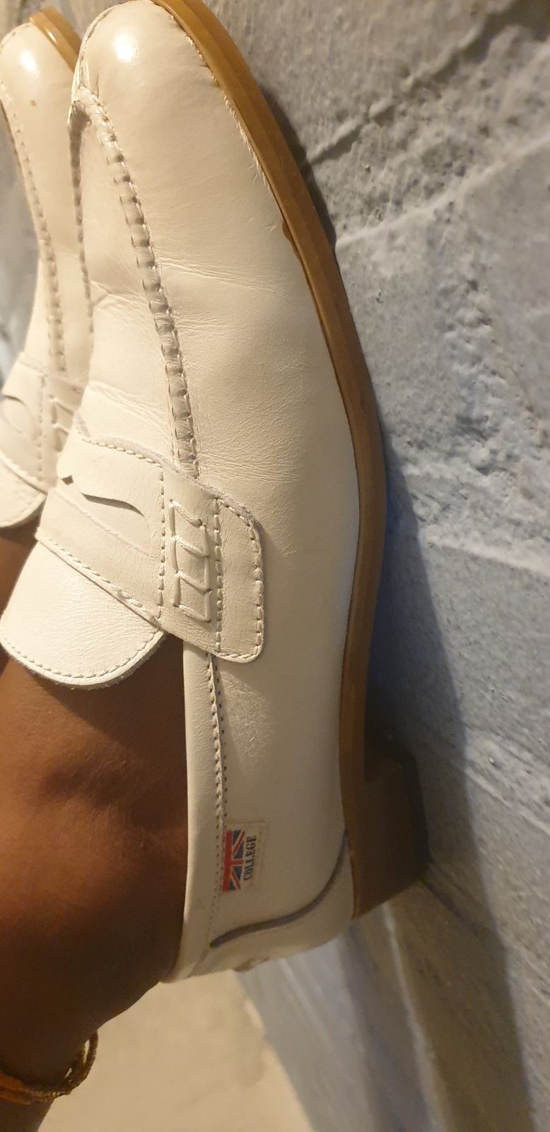 Vintage 80´s College Slip on Shoes