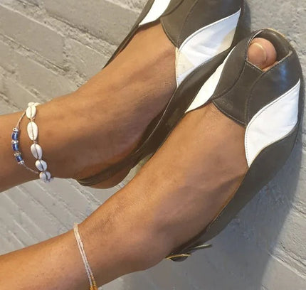 Vintage 80´s Comfort Slingback Shoes - Yatva