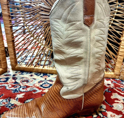 Vintage 80's Cowboy Boots - Yatva
