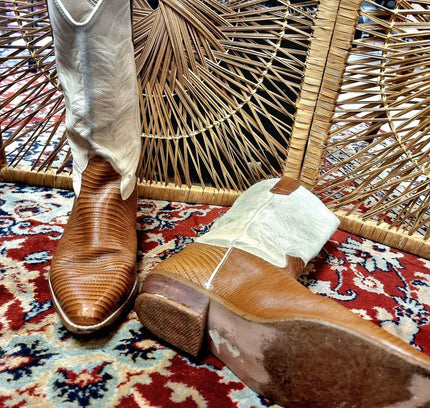 Vintage 80's Cowboy Boots - Yatva