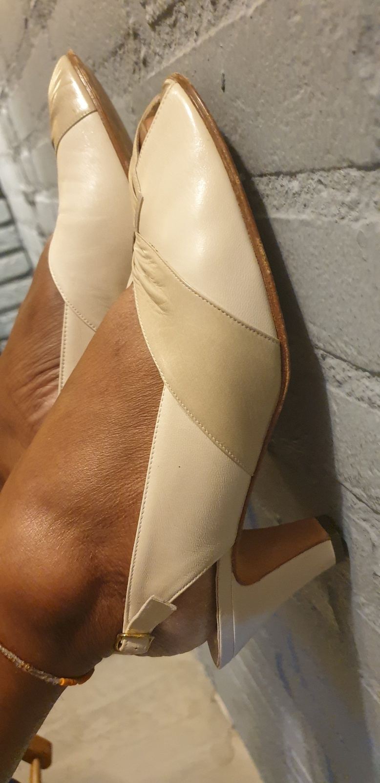 Vintage 80´s Creazion Attica Sling Back Shoes