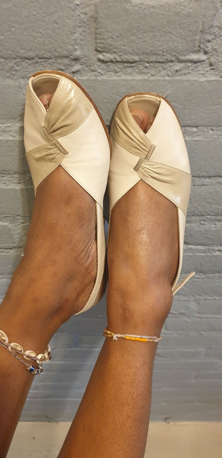 Vintage 80´s Creazion Attica Sling Back Shoes