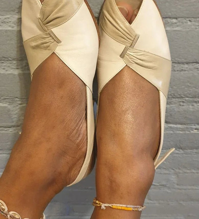 Vintage 80´s Creazion Attica Sling Back Shoes - Yatva