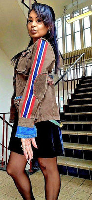 Vintage 80's Customised Jacket - Yatva