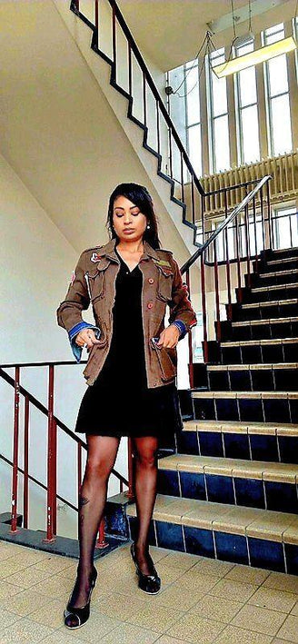 Vintage 80's Customised Jacket - Yatva