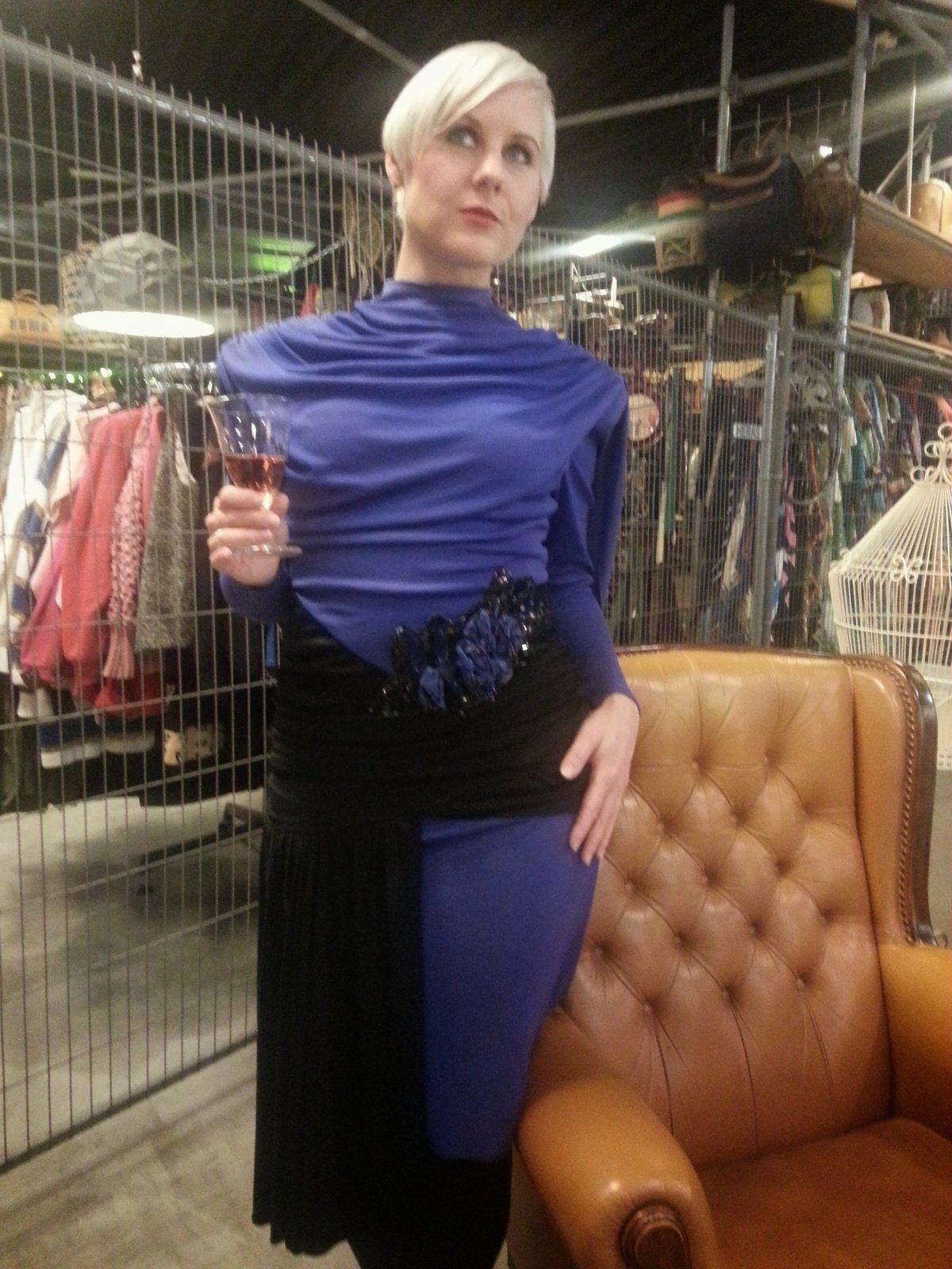 Vintage 80s Exclusif Dress